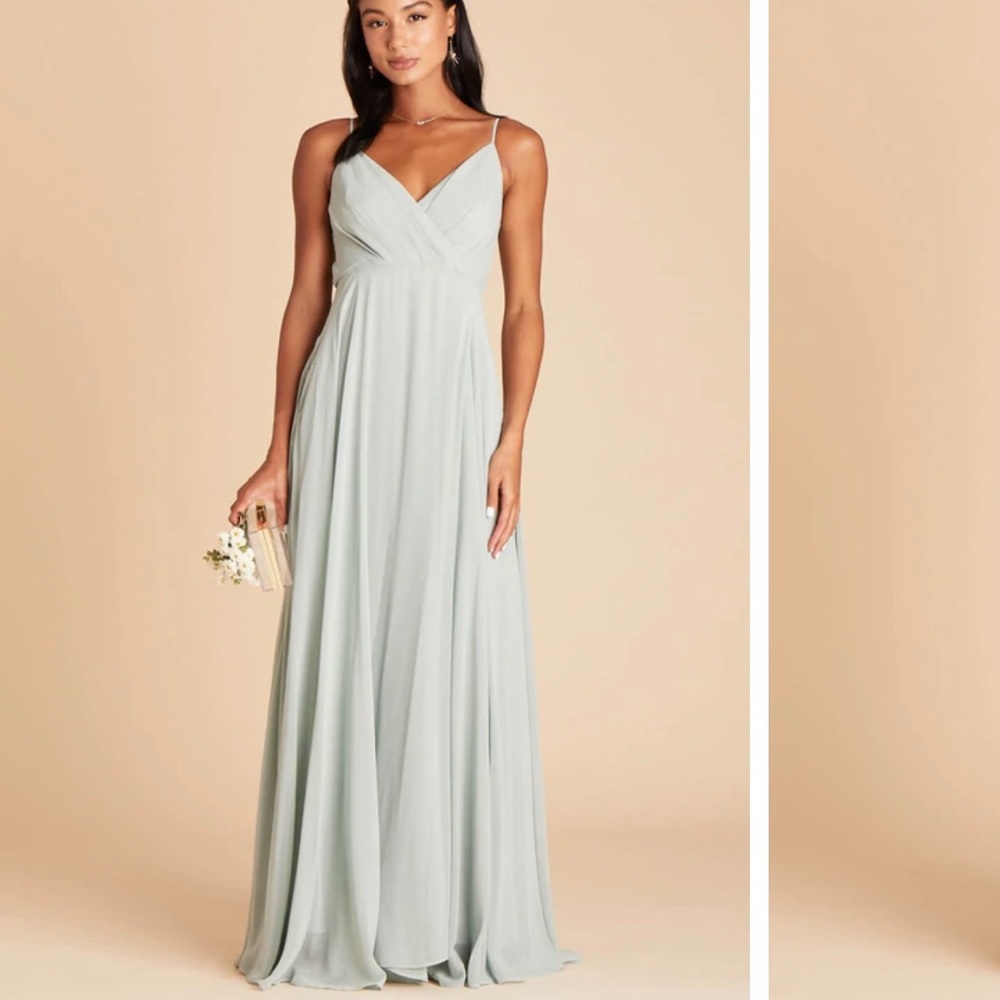 Birdy Grey Chiffon Sage Bridesmaid Dress
